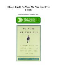 no more mr nice guy epub download Epub mr no download nice guy more